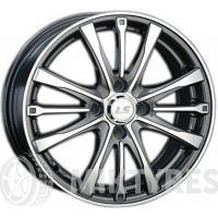 LS Wheels LS298 6x15 4x100 ET 45 Dia 73.1 (GMF)